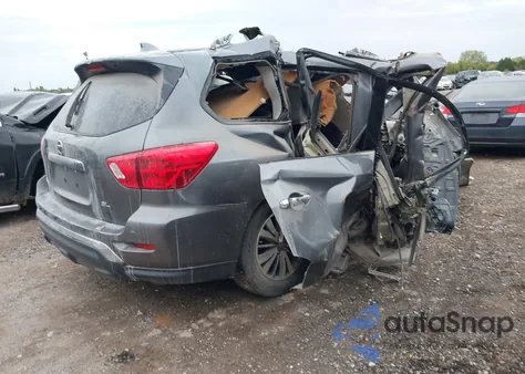 2020 Nissan Pathfinder Sl 2Wd из США, поврежденный, VIN 5N1DR2CN8LC610222